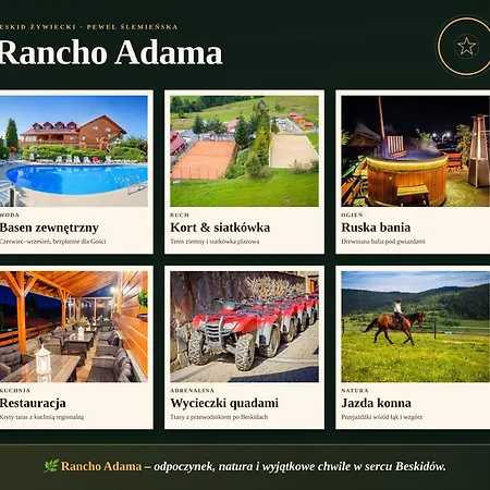 Rancho Adama - Wypoczynek W Sercu Beskidow!